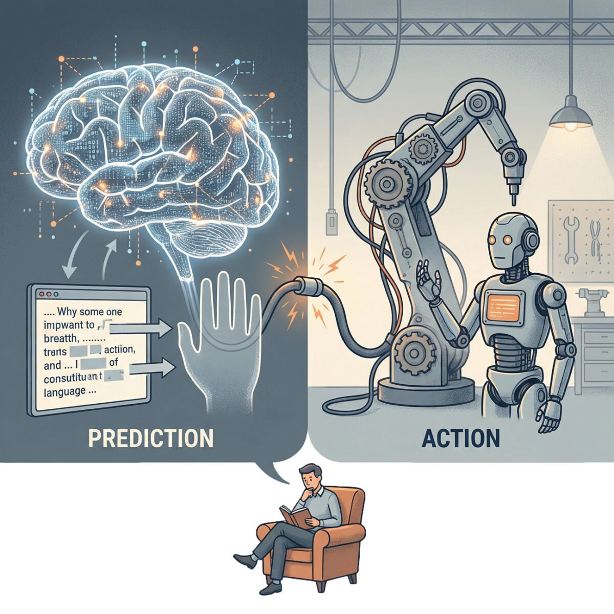 AI, Artificial Intelligence, prediction, action
