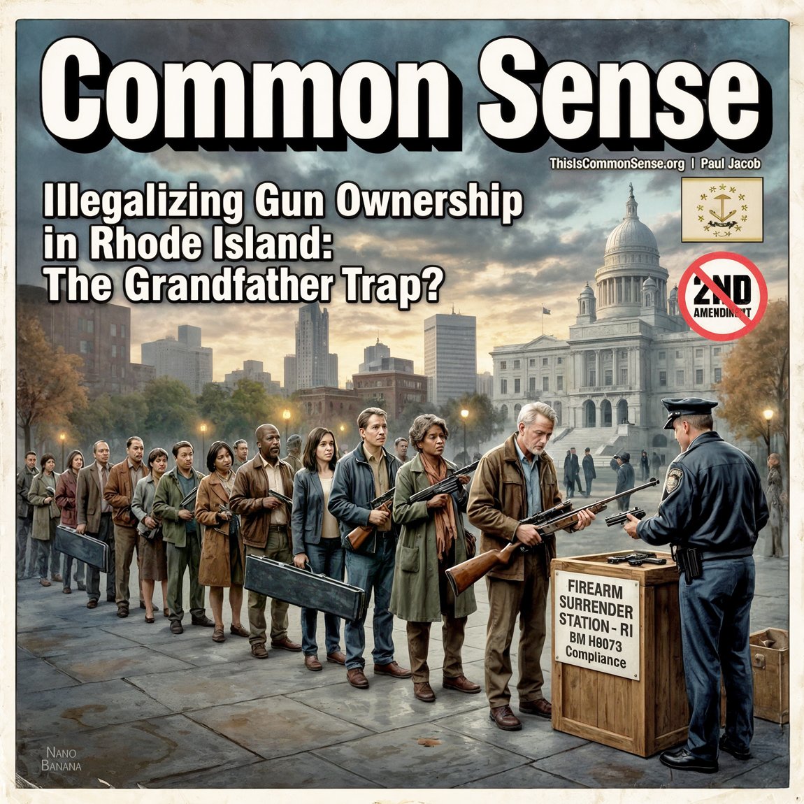 Rhode Island, 2nd Amendment, guns