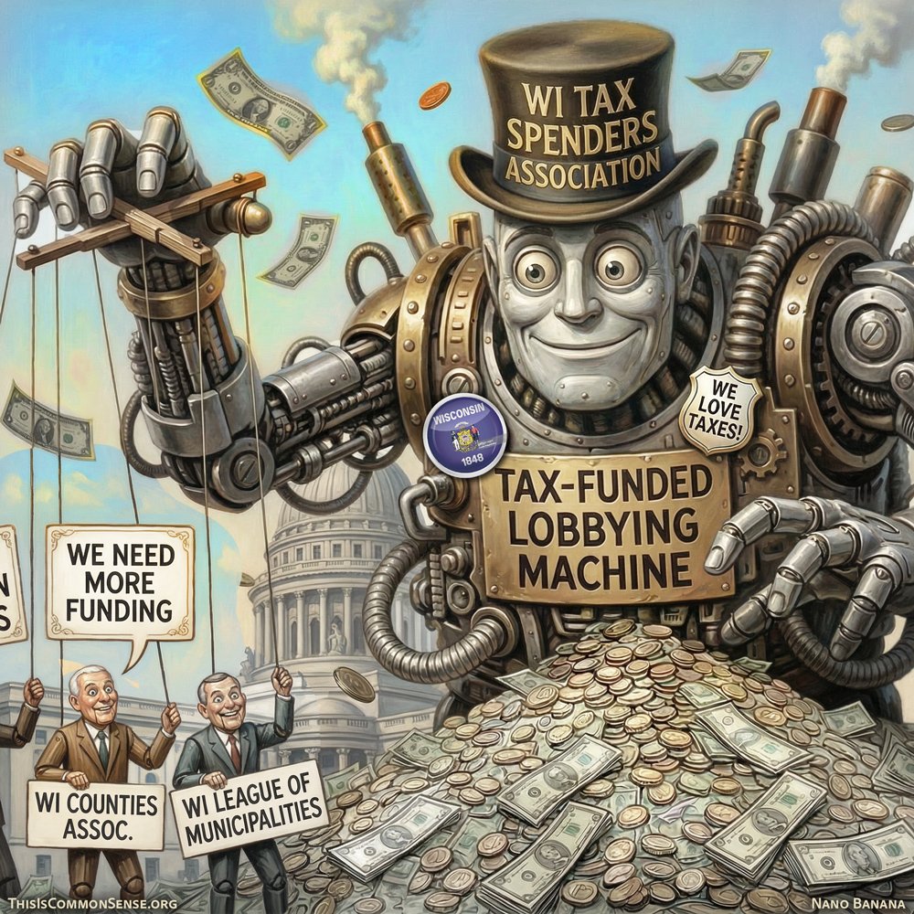 Wisconsin, taxes, lobbying, government