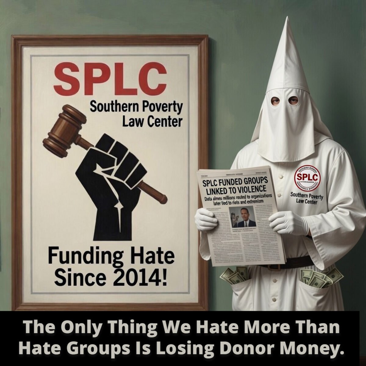 SPLC, hate group, racism, indictment