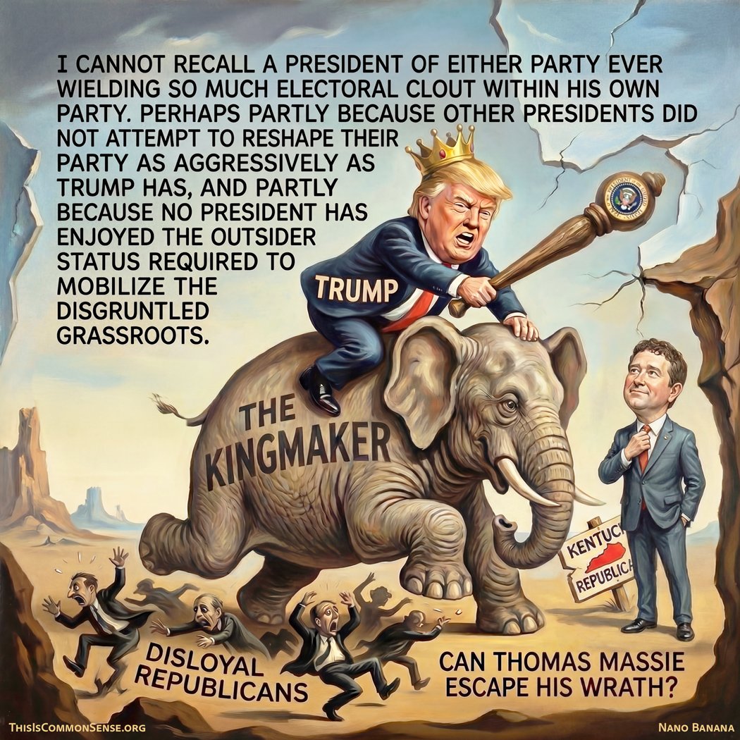 Donald Trump, Thomas Massie, revenge, Republican, endorsement, elections