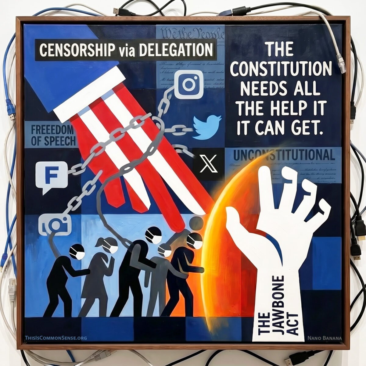 JAWBONE Act, free speech, censorship, internet, social media