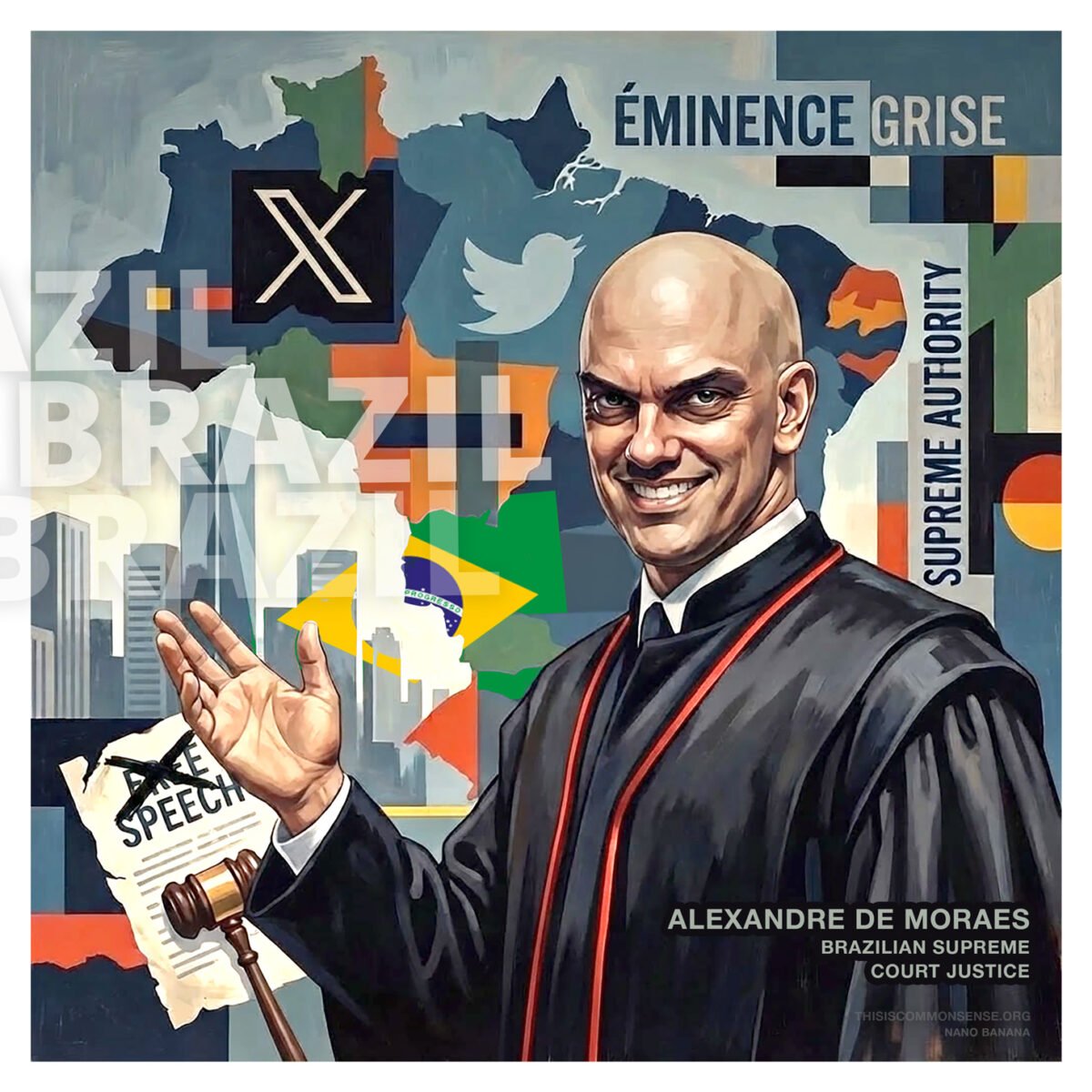 Brazilian Supreme Court Justice, Alexandre de Moraes, Brazil, corruption, freedom
