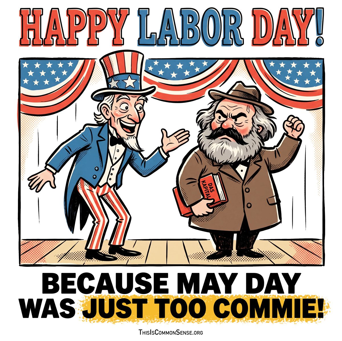 Labor Day, communism, May Day