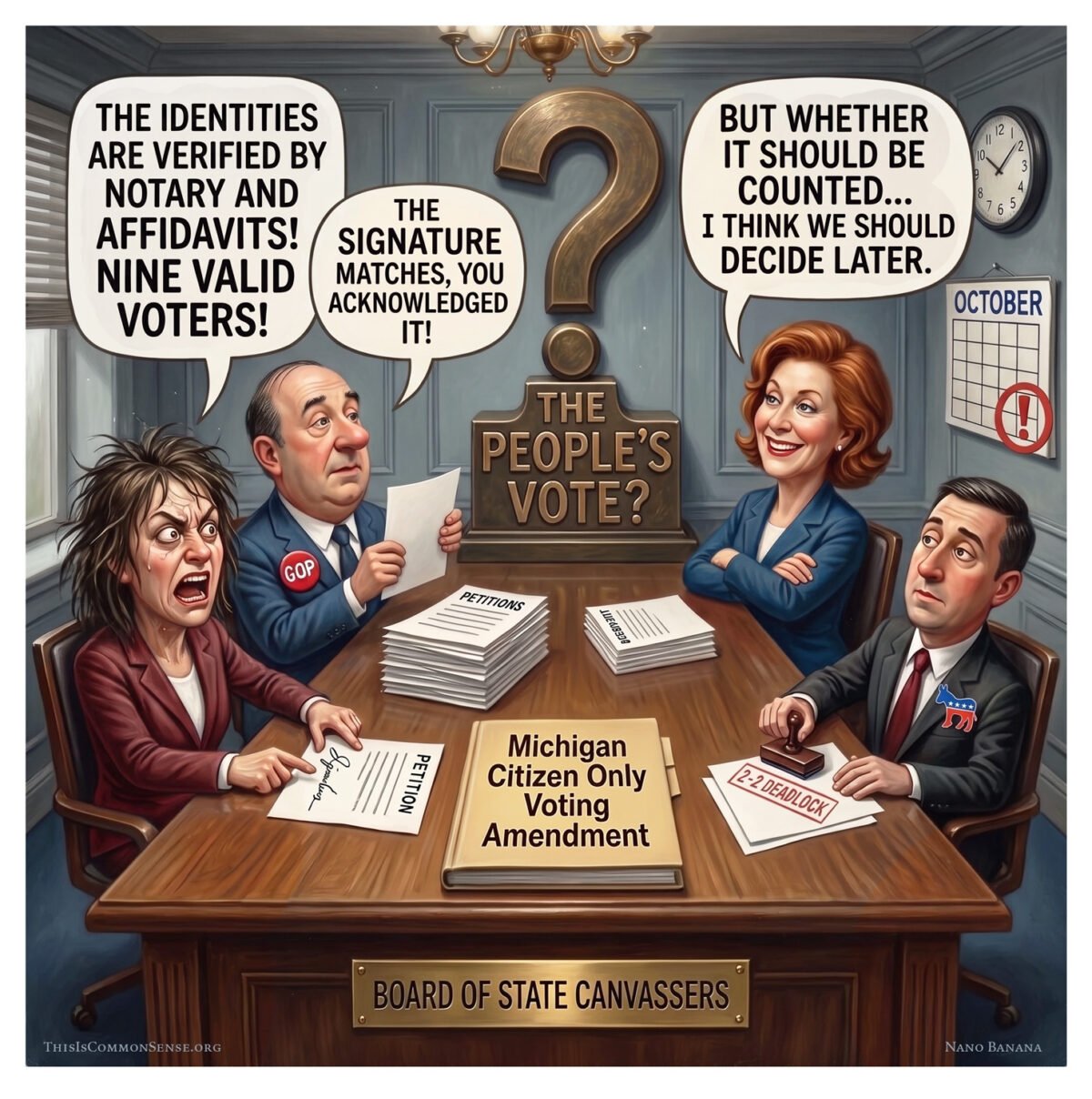 Michigan, petition, initiative, deadlock, democracy, voting
