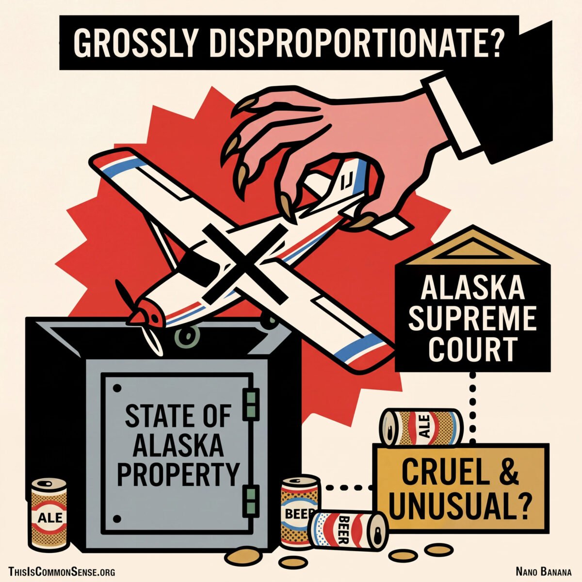 Alaska, civil asset forfeiture, property, prohibition