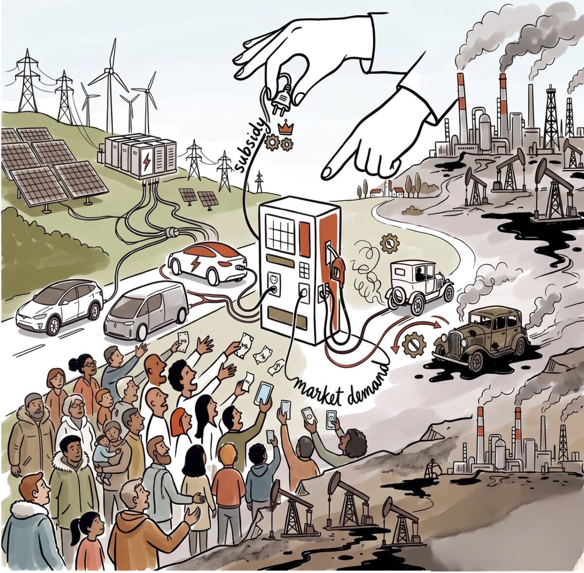 electric cars, subsidy, markets
