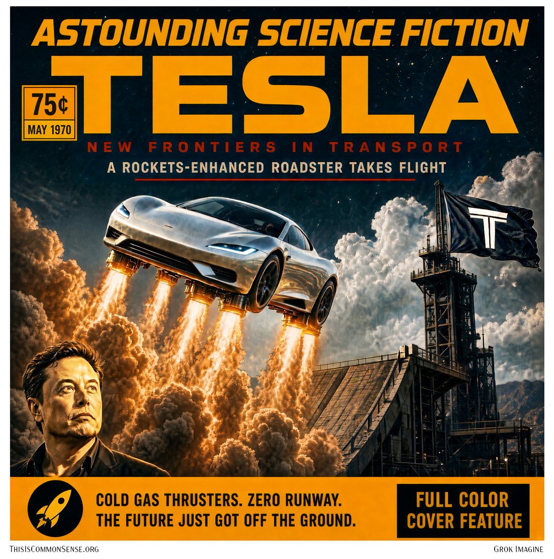 TESLA, Elon Musk, freedom, markets, progress